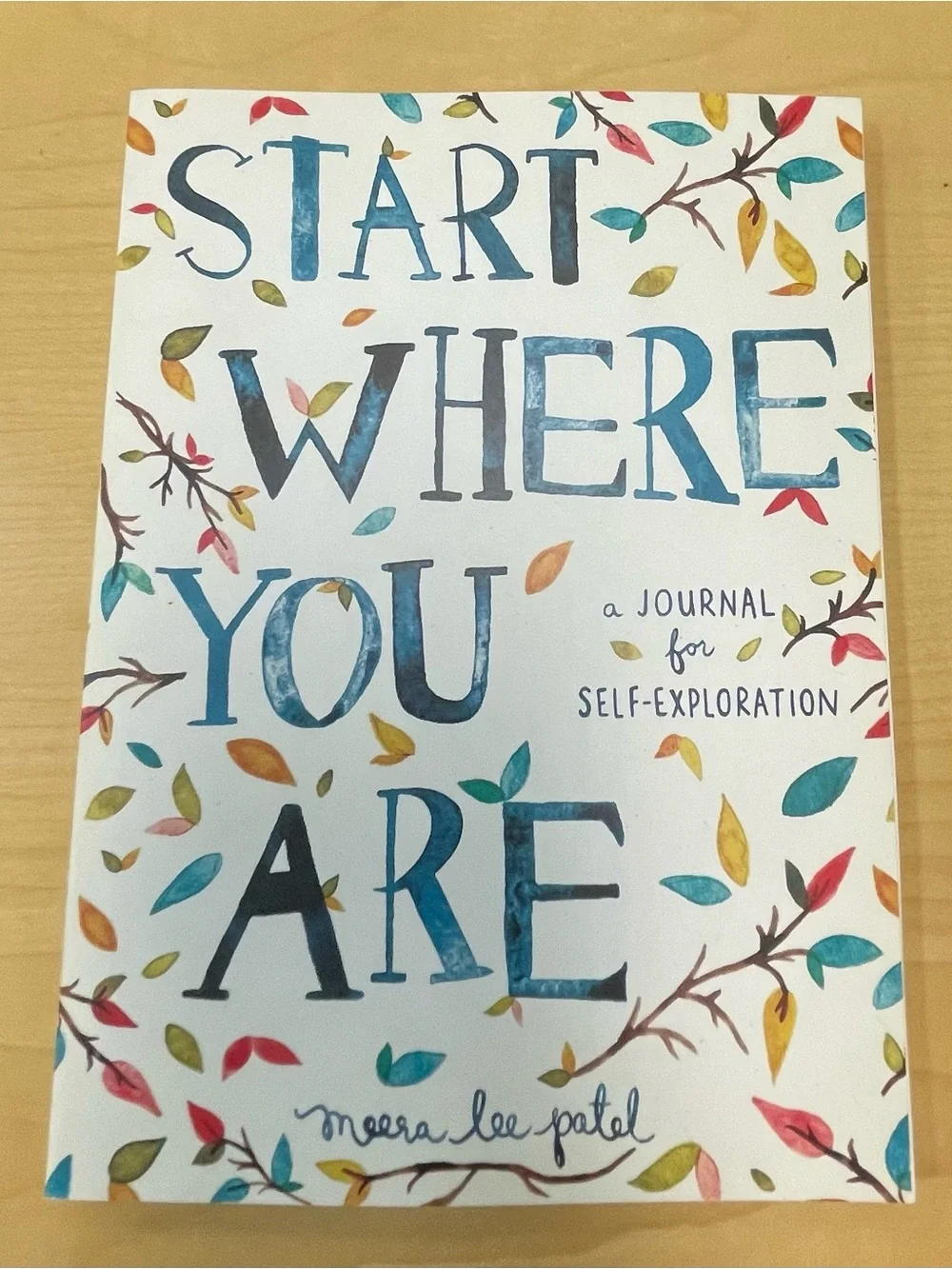 Start Where You Are: A Journal for Self-Exploration - by Meera Lee Patel
